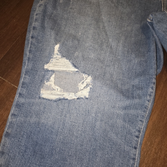 Old Navy O.G Sraight Leg Medium Blue Jeans Sz 28 Waist Is Pictured Nwt Plus - Picture 4 of 7